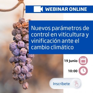 Webinar Hanna "Nuevos parámetros de control en viticultura y vinificación ante el cambio climático"